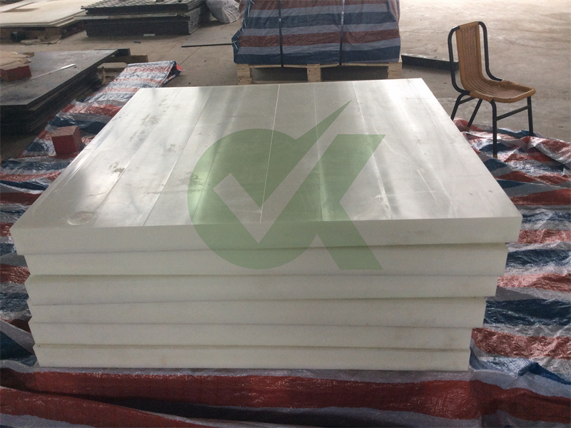 Natural HDPE Stress-Relieved Sheet  0.250 Thick  48 X 96