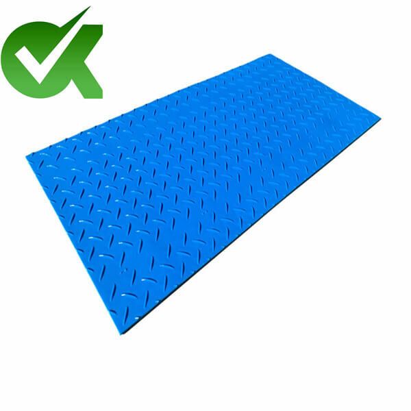 Heavy duty plastic swamp lawn ground protection mats