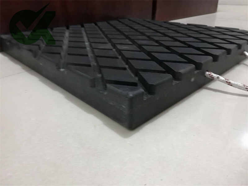 Custom-made wear-resistant ultra-high molecular weight polyethylene crane pad