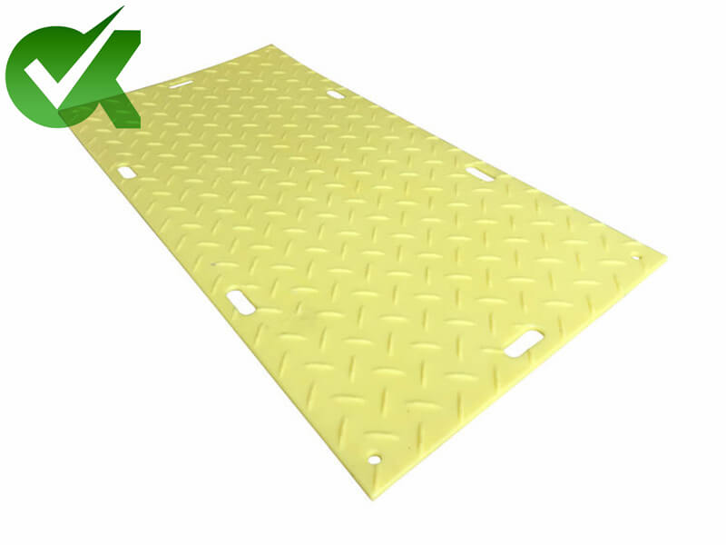 Plastic lightweight ground protection mats made in China